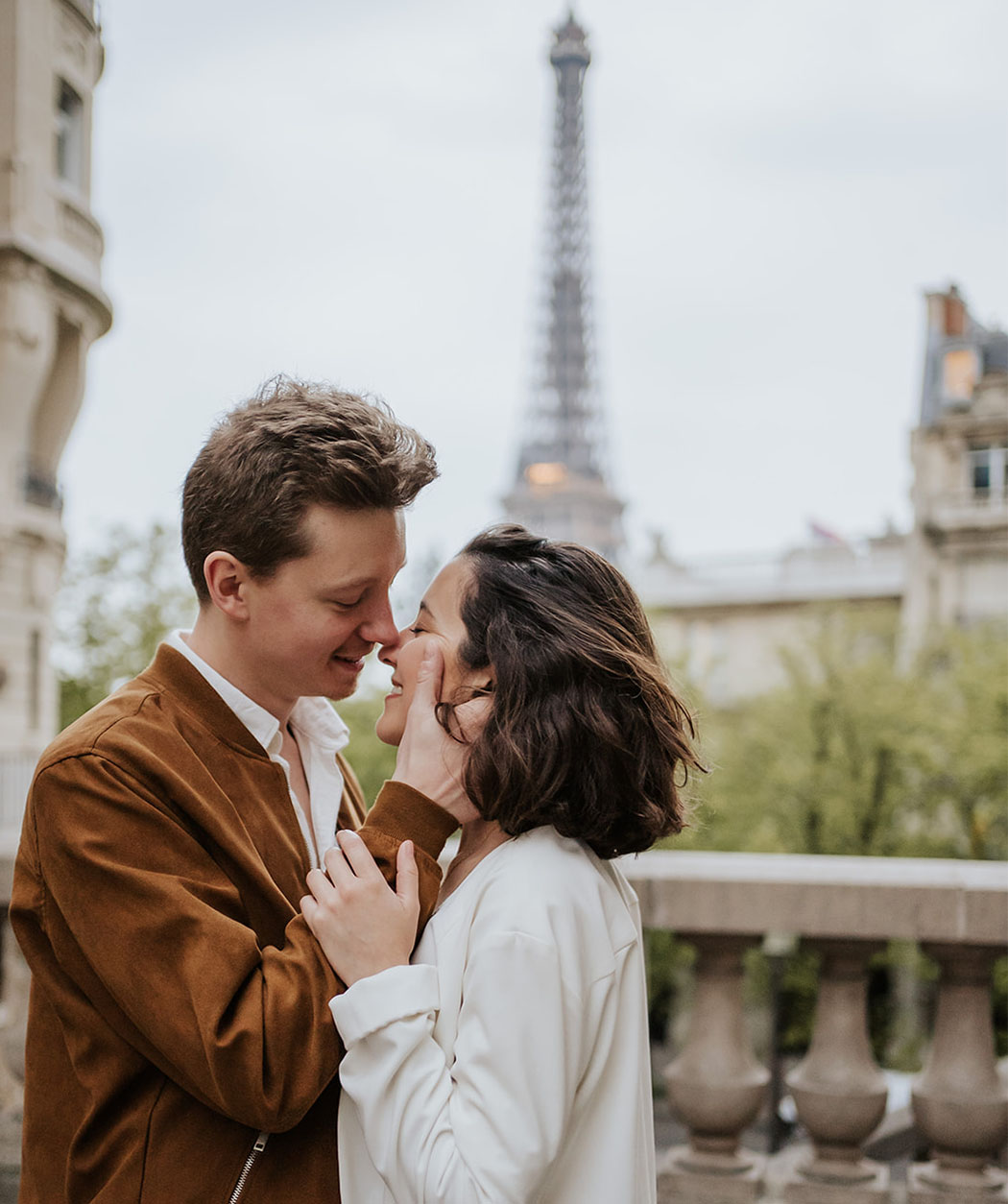 Paris romantic editorial photoshoot